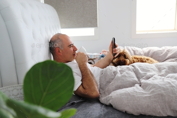 Morning routine  - Stock Photo - Images