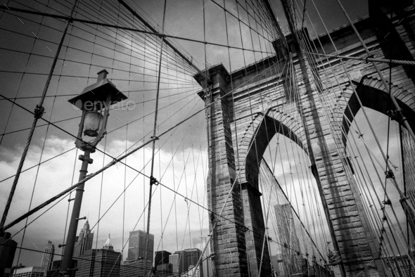 Brooklyn Bridge - Stock Photo - Images