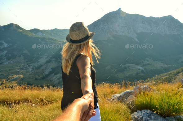 Follow me to... - Stock Photo - Images