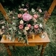Pink peony bridal bouquet arrangement - PhotoDune Item for Sale