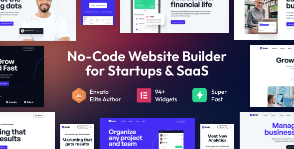 Scalo - Startup & SaaS WordPress Theme