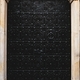Old vintage black heavy metal door. Mysterious door to a dungeon or castle. - PhotoDune Item for Sale