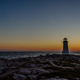 Sunset at Peggy’s Cove Lighthouse  - PhotoDune Item for Sale