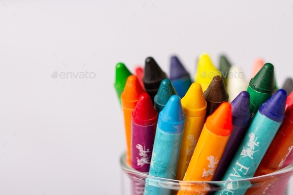 Crayon colors for kids Stock Photo by ajhazeem | PhotoDune