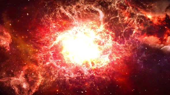 Flying In Orion Nebula is motion footage for scientific and cinematic in space. alt