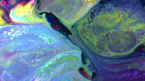 Abstract Colorful Sacral Liquid Waves Texture 460 alt