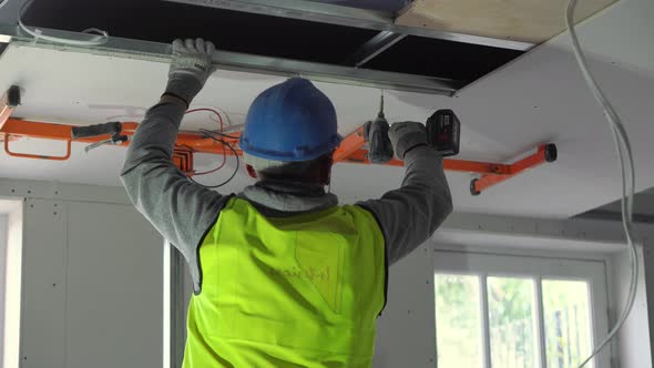 Hard Male Work on Construction Site alt