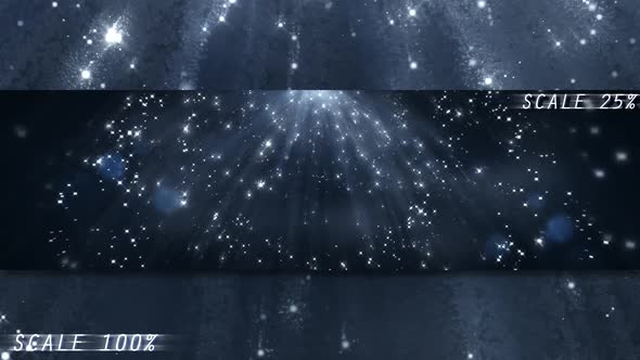 Snow Stars Falling Particles Background alt