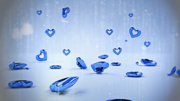 Valentine Background Blue alt