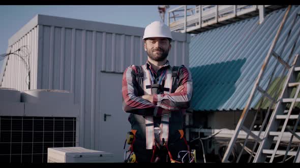 Engineer Looking at Camera alt