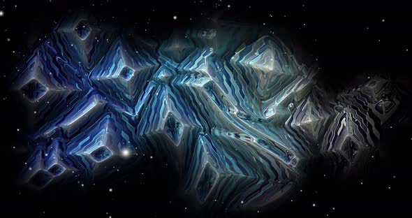 3D Abstract Geometric Animation. alt