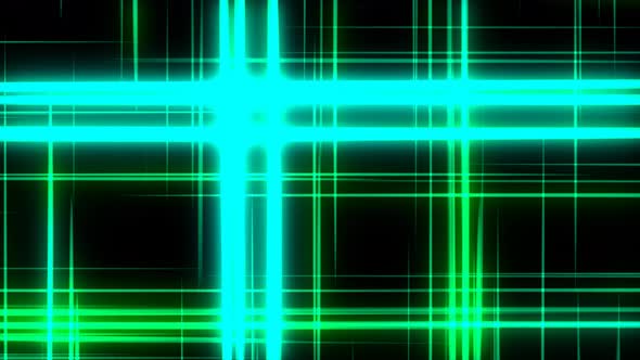 Abstract Glowing Grid lines