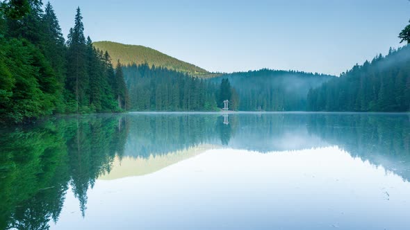 Beautiful Nature and a Wonderful Landscape with Lush Green Forests and Vegetation Around the Pearl