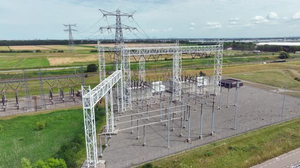 Electrical Substation and High Voltage Primary Power Distribution Facility alt