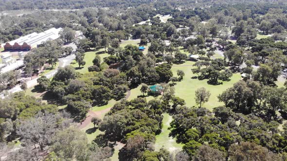 Aerial View of a Park in Australia