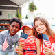 Kids with American flags  - PhotoDune Item for Sale