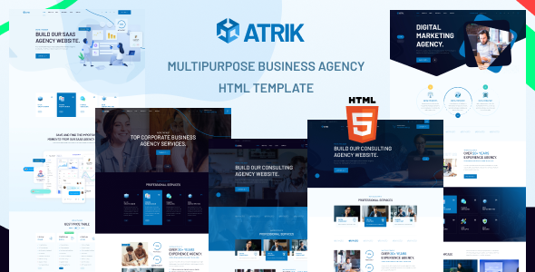 Wonderful Atrik - MultiPurpose HTML Template for Saas Startup