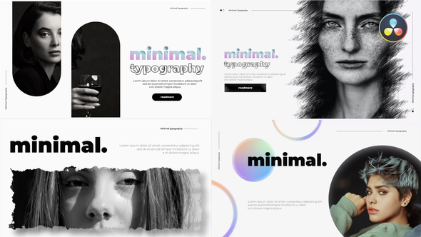 Minimal Typography Pack
