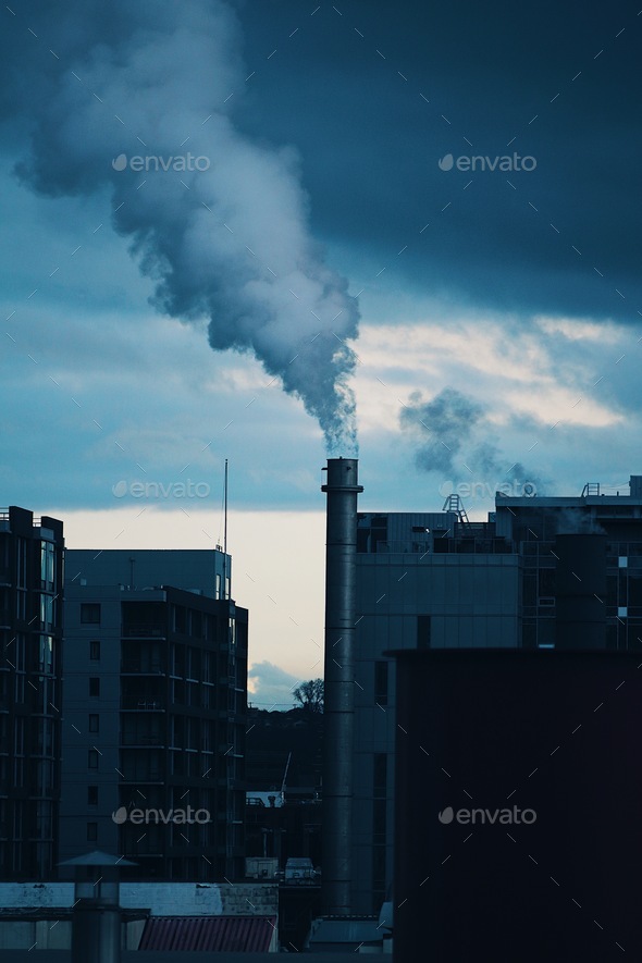 Industry pollution greenhouse emissions carbon emissions