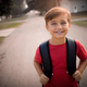 Young boy smiling before the first day of school  - PhotoDune Item for Sale