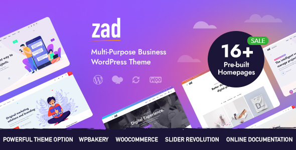 Zad -Multi-Purpose Business WordPress Theme