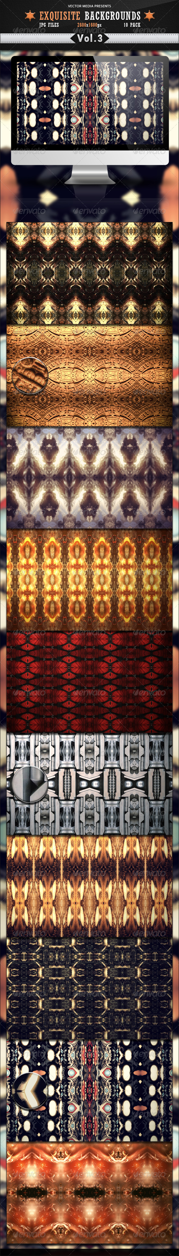 Exquisite Backgrounds - Vol 3 - Backgrounds Graphics