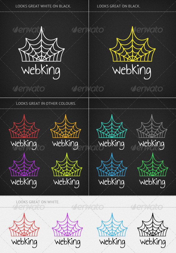 Web King - Vector Abstract