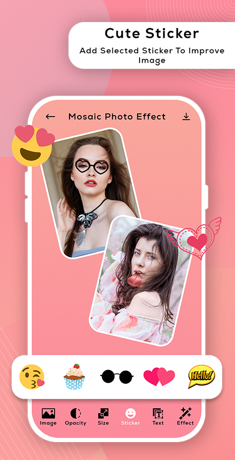 Mosaic Photo Effects - Photo Editor - Mosaic Effect Photo - Mosaically ...