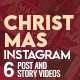 Merry Christmas Instagram Promo Post And Story - VideoHive Item for Sale