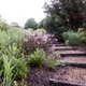 A garden path leading upwards through lush landscape  - PhotoDune Item for Sale
