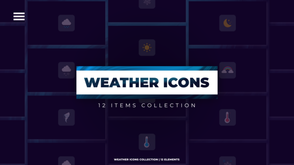 Weather Icons | Premiere Pro