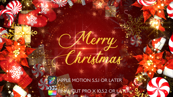 Christmas Opener - Apple Motion