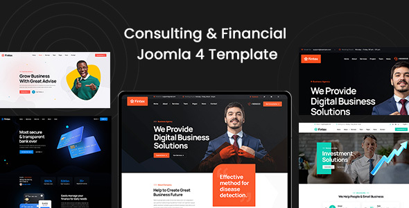 Fintex - Consulting & Financial Joomla 4 Template