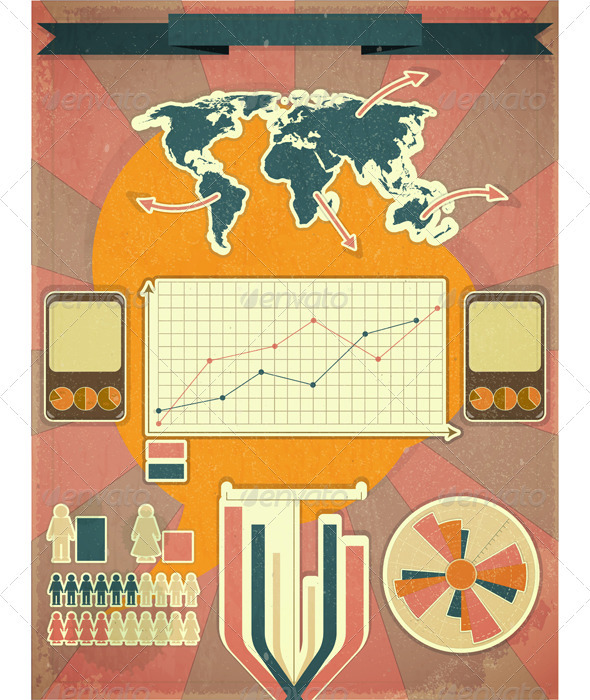 Retro Infographic Design - Infographics