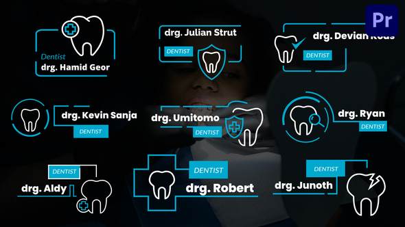 Dentist Titles | Premiere Pro