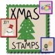 Christmas Stamps Titles for FCPX