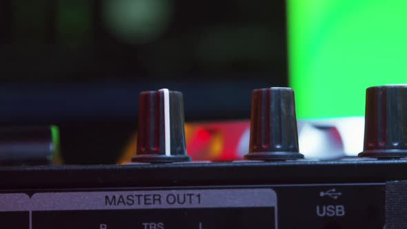 DJ Audio Mixer Buttons 19