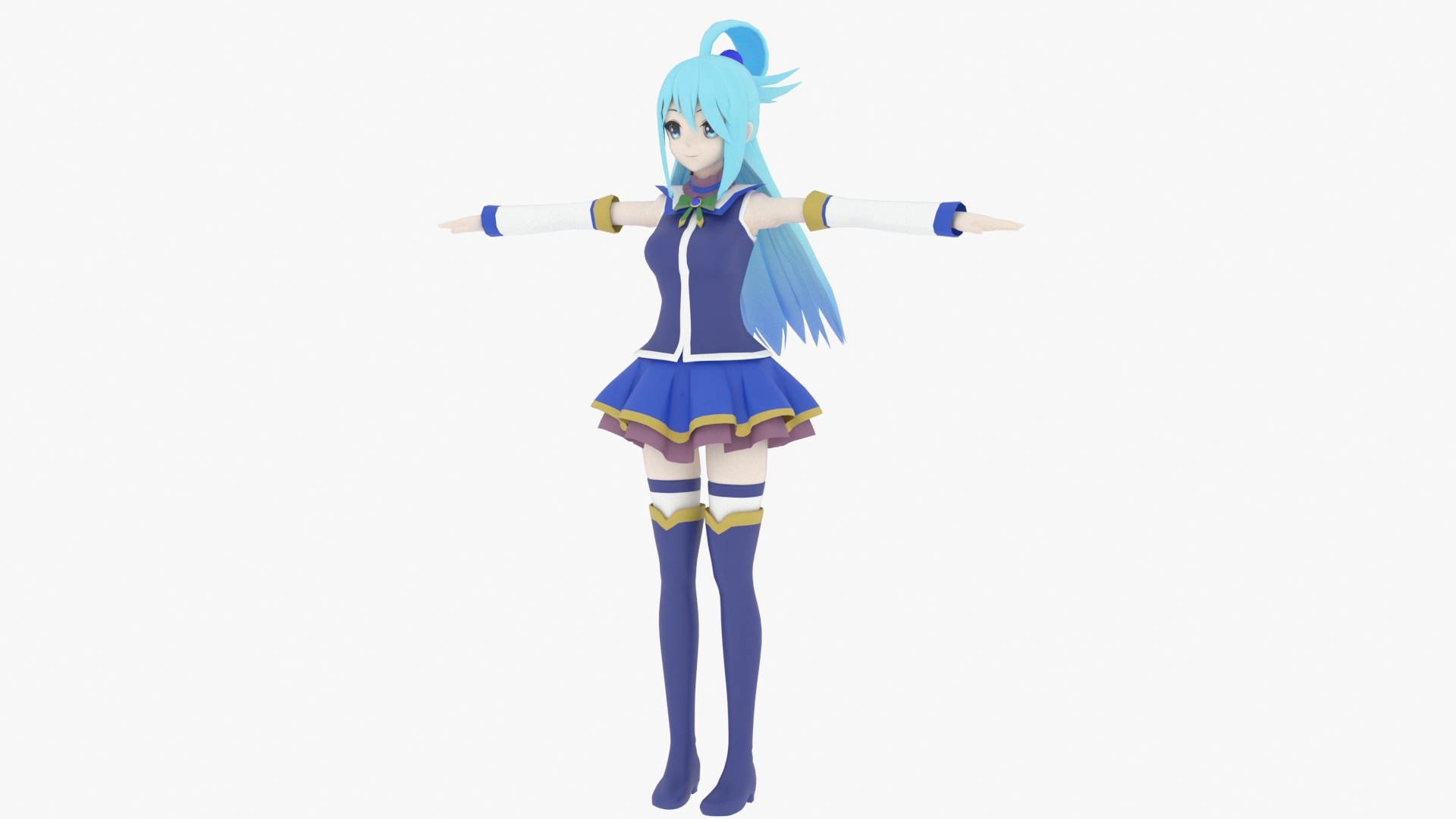 Aqua - Konosuba by X-Point | 3DOcean