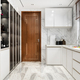 scandinavian white minimal kitchen with wood decoration - PhotoDune Item for Sale