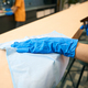 Cleaning company employees in uniform clean and disinfect surfaces - PhotoDune Item for Sale