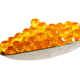 Red caviar in the silver spoon isolated on a white background with clipping path. Close up. Macro. - PhotoDune Item for Sale