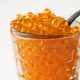 Red Caviar in the Silver Spoon over little individual Caviar jar - PhotoDune Item for Sale