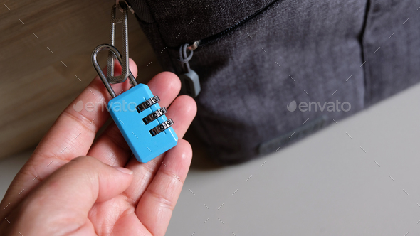 padlock, password, security concept - Stock Photo - Images