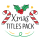Christmas Titles Pack 12 in 1 - VideoHive Item for Sale