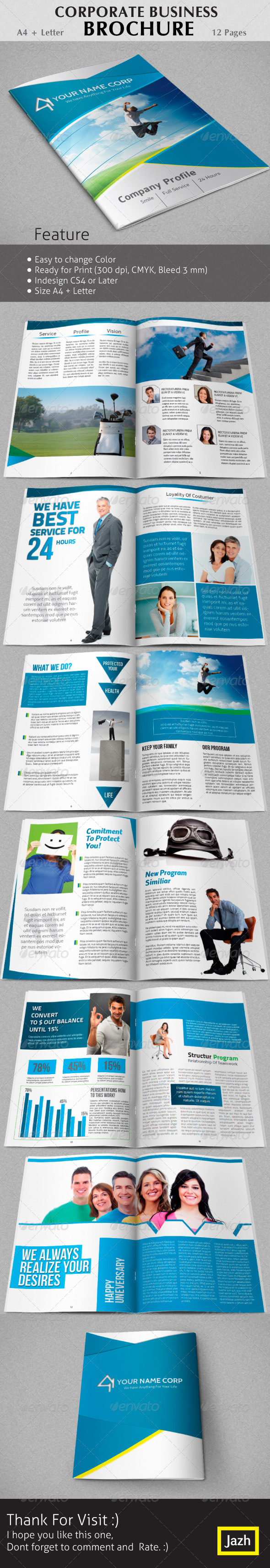 Brochure Template - Corporate Brochures