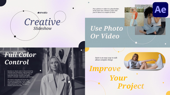 Stylish Creative Slideshow for After Effects