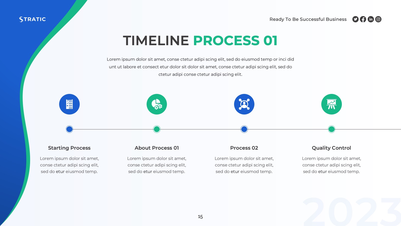 Stratic – Business Strategy PowerPoint Presentation Template ...