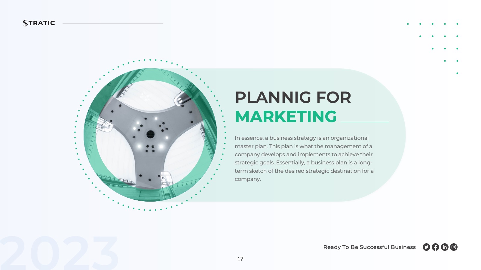 Stratic – Business Strategy PowerPoint Presentation Template ...