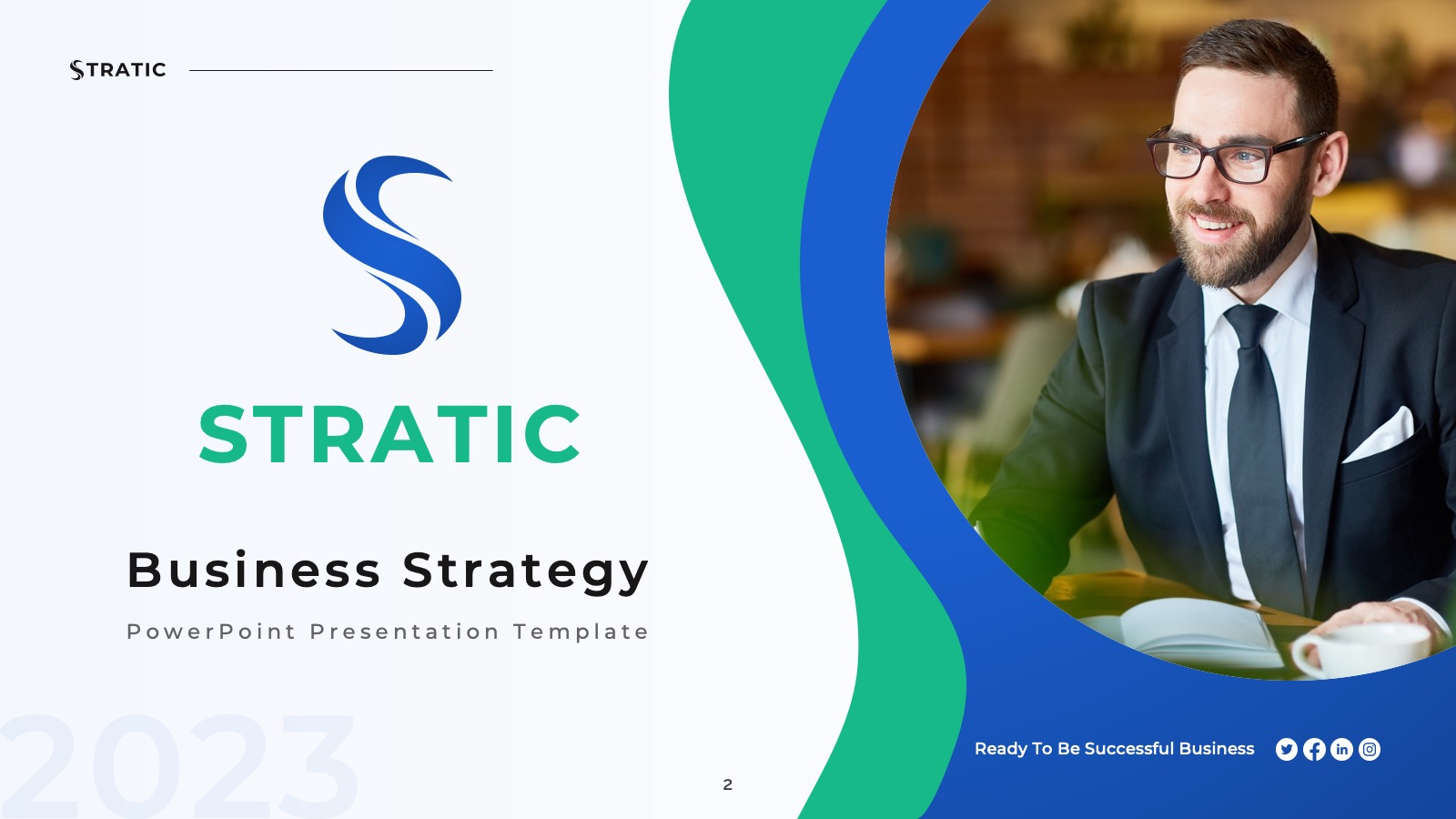Stratic – Business Strategy PowerPoint Presentation Template ...