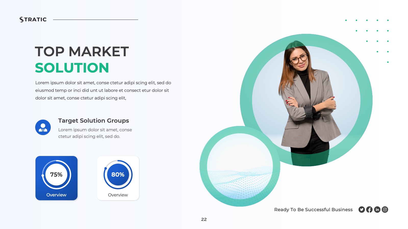 Stratic – Business Strategy PowerPoint Presentation Template ...